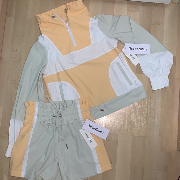 JUICY COUTURE Track Jacket & Shorts Set - Picture 2 of 16
